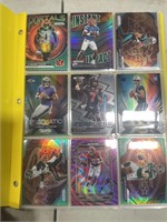Prism football cards