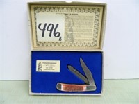 Parker Edwards Red Bone Pocketknife - 1423D