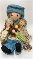 Holly Hobbie dolls and friends