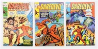 (3) DAREDEVIL 15c MARVEL COMICS