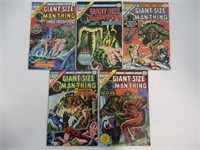 Giant-Size Man-Thing #1-5/1st Solo Howard the Duck