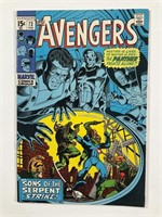 Marvels The Avengers No.73 1970 1st Monica L.