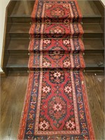 Oriental Runner Rug, 3 ft x 12 ft