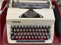 VINTAGE FACIT TYPEWRITER WITH PORTABLE CASE - MADE