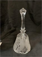 8 “ ETCHED CRYSTAL BELL
