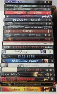 Assorted Dvds incl Corrupt, Prom Night, King