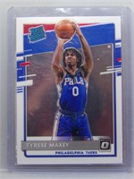 Tyrese Maxey 2020 Optic Rookie
