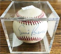 Ernie Banks Autographed Baseball 1993 Sealed &
