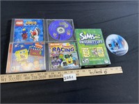 Computer Games - Lego, Spongebob, Sims 2