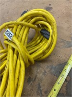 Large Extension Cord- yellow