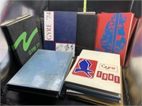 1960s - 1980s yearbooks