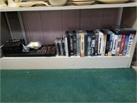 Contents of shelf computer games