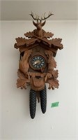 Vintage Deer Cuckoo Clock