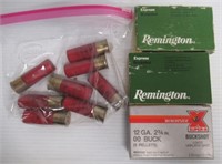 (23) Assorted 12 gauge buckshot shotgun shells.