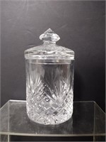 Cut Crystal Lidded Jar