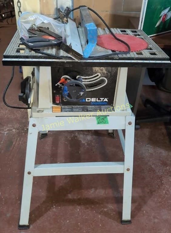 Delta Shop Master Electric Table Saw 379739q 120v