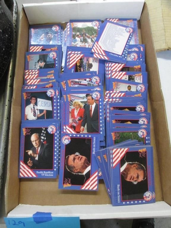 Decision ‘92 Political Trading Cards.