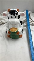 Cow cookie jar