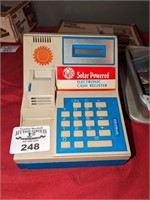 Solar Powered Elect. Toy Cash Register