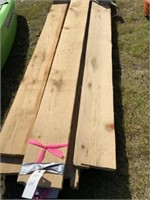 64) 12- 16' Oak trailer floor lumber for 87" width
