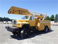 1991 Ford F800 12' S/A Bucket Truck