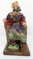 Royal Doulton "The Old King” porcelain figurine