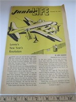 Vintage Junior Life Magazine December 26,1954