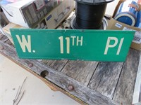 Double-Sided Street Sign