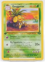 Vintage Pokémon Card: Exeggutor - First Edition,