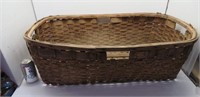 Woven basket 32" x 21"