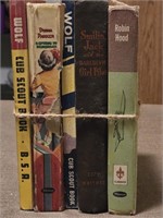 (5) Old Books in Twine