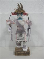 15" Theodore Brian Snow Dancer Kachina Doll