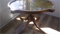 Vintage claw foot table