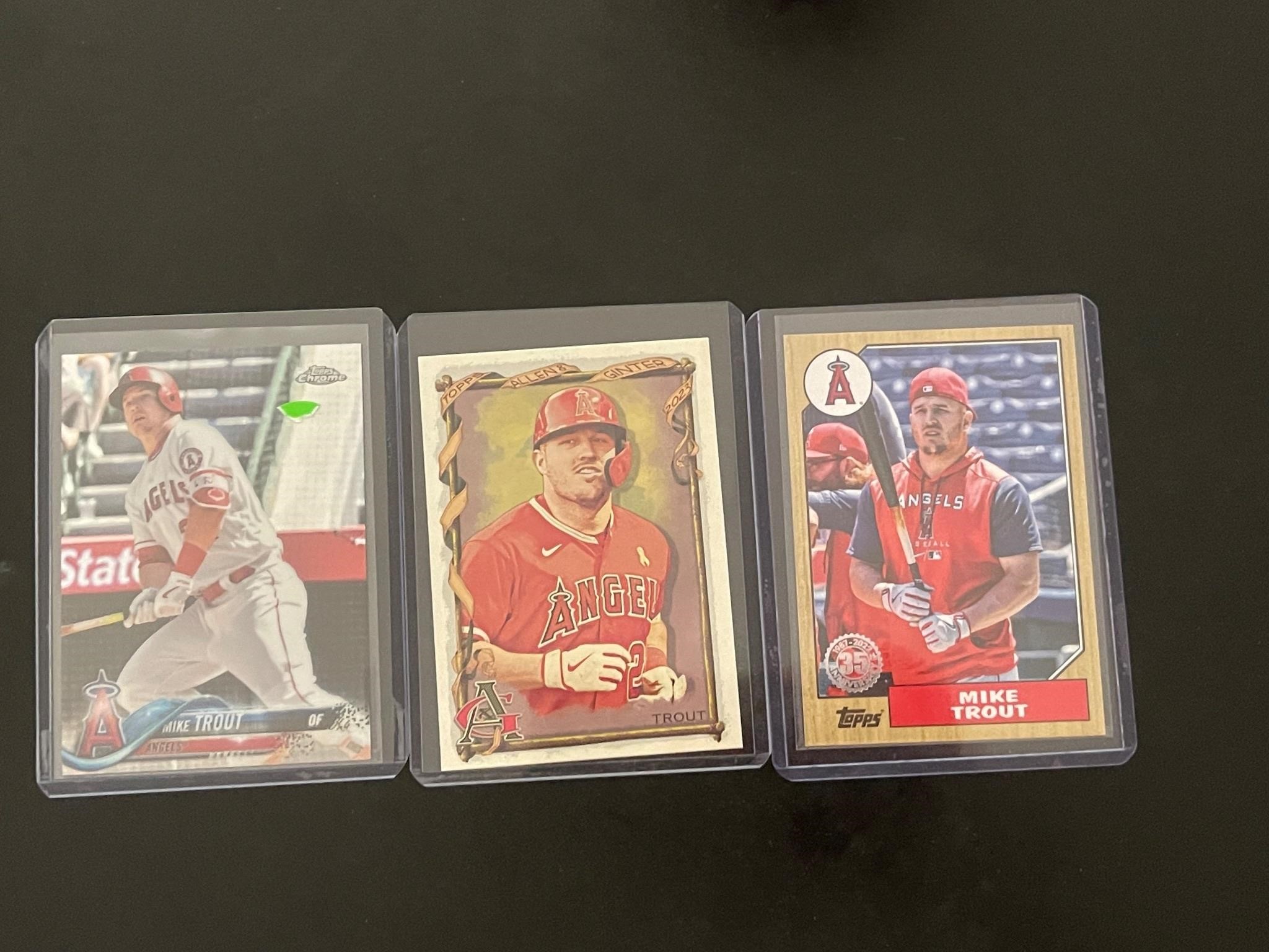 Mike Trout Baseball Cards Topps