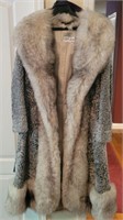 Christian Dior Lined Lloyds Fur Woman's Full Coat