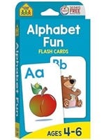 School Zone Alphabet Fun Flash Cards Ages 4 to 6
