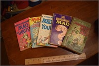 Lot of 5 Mad Books