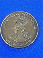 1968 Krewe of Iris - Mardi Gras coin