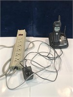 Cordless phone and power bar