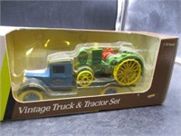 Vintage Truck & Tractor Set