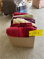 Box of good bath towels