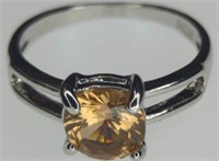925 stamped gemstone ring size 9