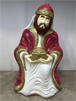 Nativity Wise Man light up blow mold, plugged in