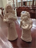 2 Austin Sculptures "Little Chef"&"Mom's Joy"