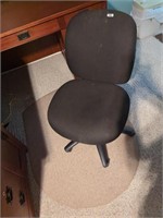 Desk chair and mat