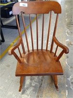 CHILDS MAPLE ROCKING CHAIR