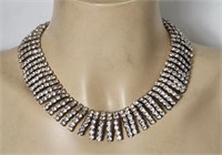 438 Rhinestone Necklace VTG