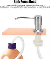 Sink Soap Dispenser Kit Soap Pump Head Kit 304