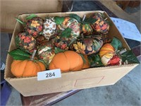 Fabric Pumpkins for Fall Decor