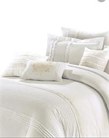 Eleonora Ivory 7pc Duvet Cover Set